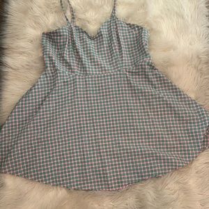 Fit & flare mini dress.